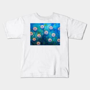 Dandelion field Kids T-Shirt